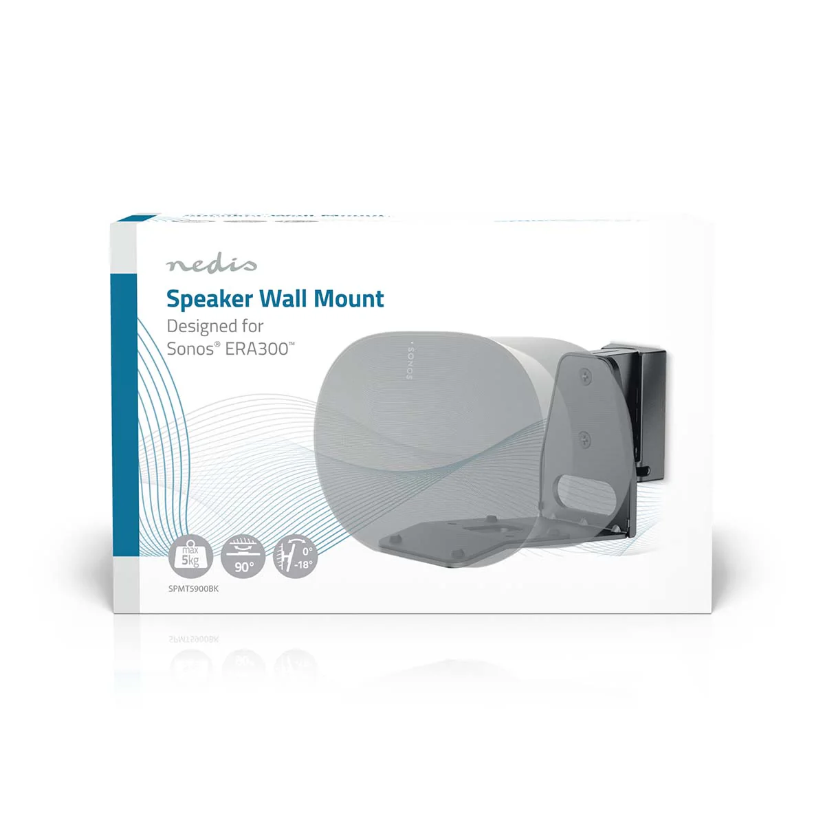 Speakerbeugel Geschikt voor: Sonos® Era300 - Wand - 5 kg - Image 8