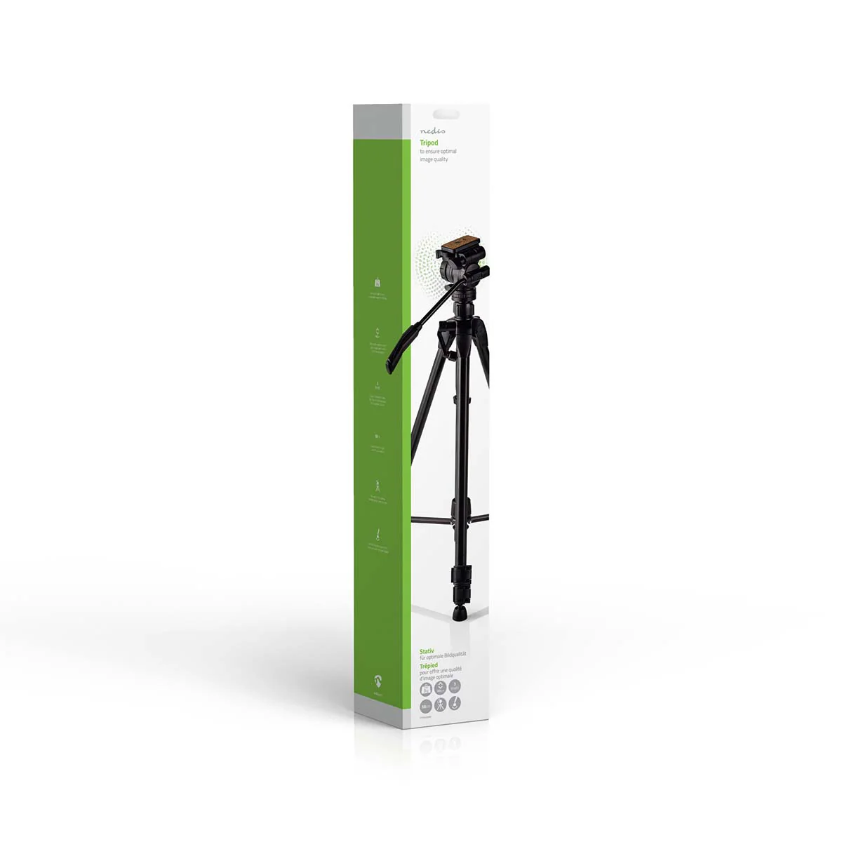 Statief Maximaal draagvermogen: 3.0 kg - Minimale werkhoogte: 60.0 cm - Maximale werkhoogte: 165.0 cm - Image 9
