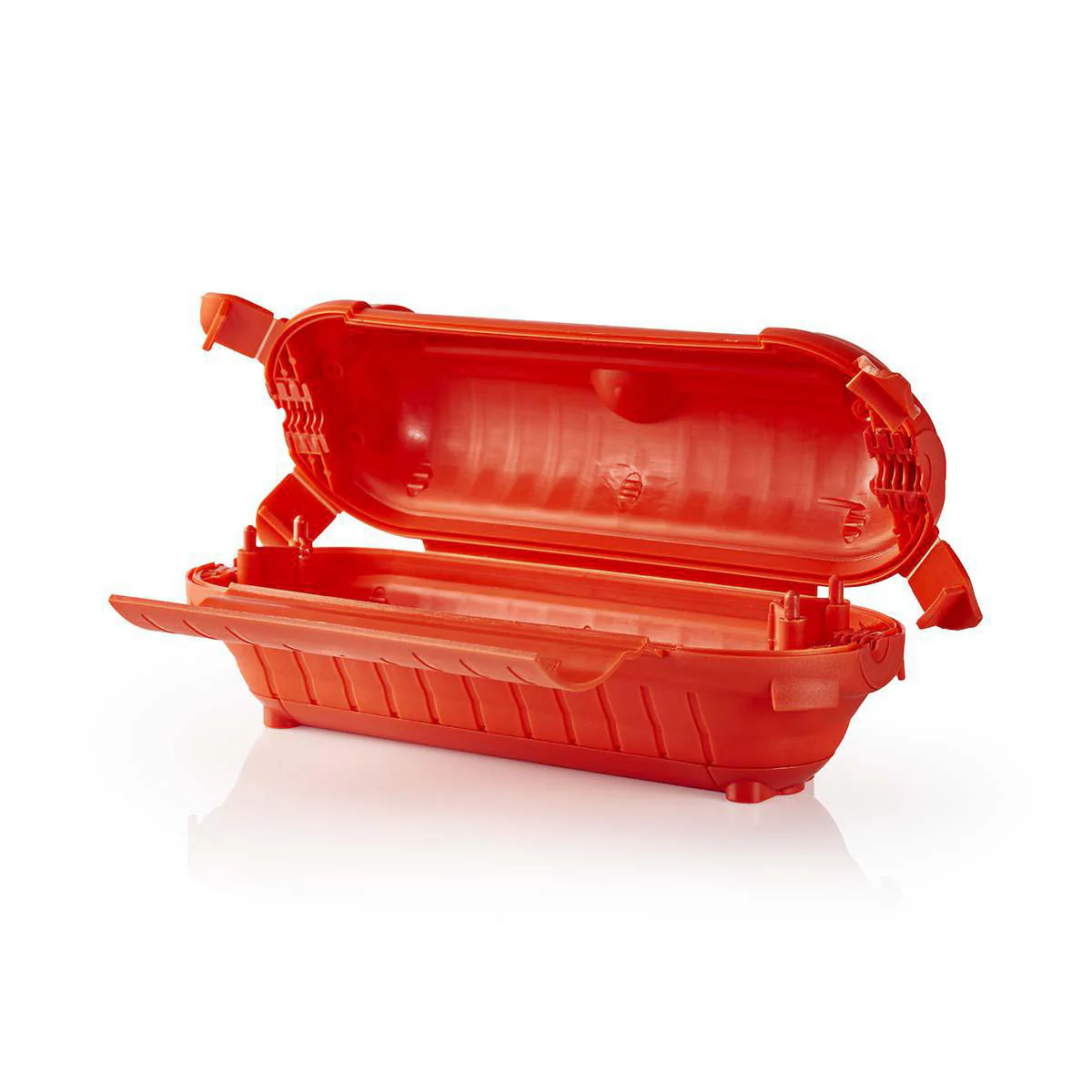 Stekkerbox IP44 - Kunststof - Oranje - Image 7