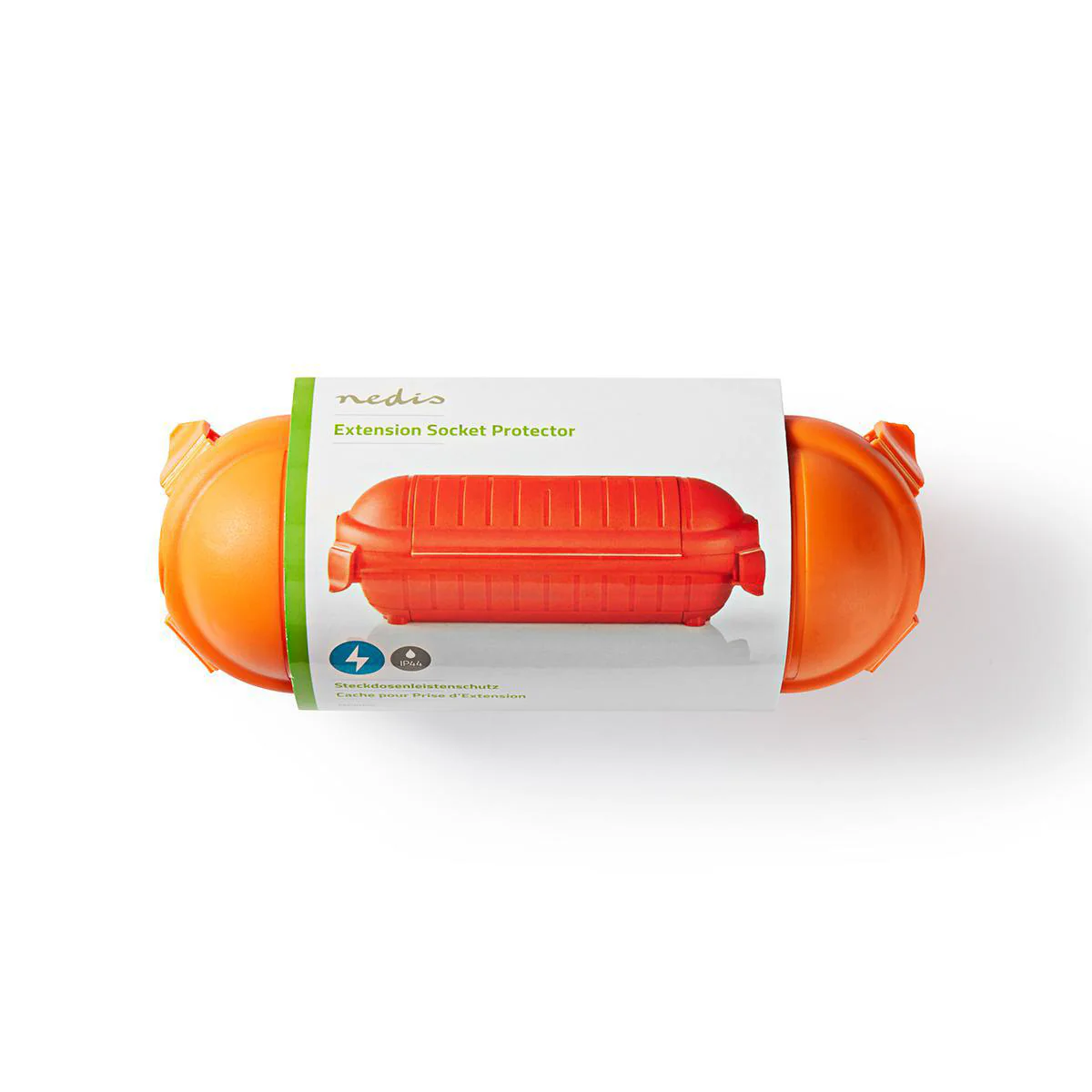 Stekkerbox IP44 - Kunststof - Oranje - Image 9