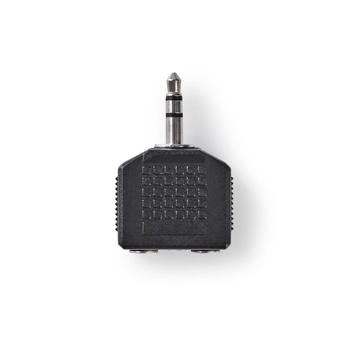 Stereo-Audioadapter 3,5 mm Male - 2x 3,5 mm Female - Vernikkeld - Image 3