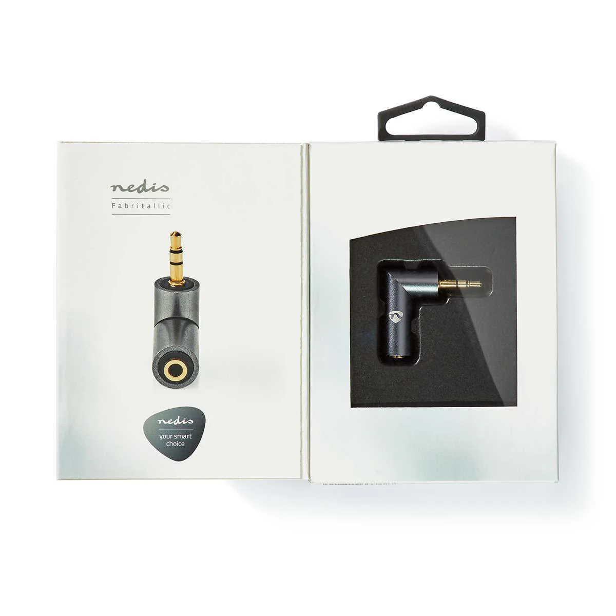 Stereo-Audioadapter 3,5 mm Male - 3,5 mm Female - Verguld - Image 9
