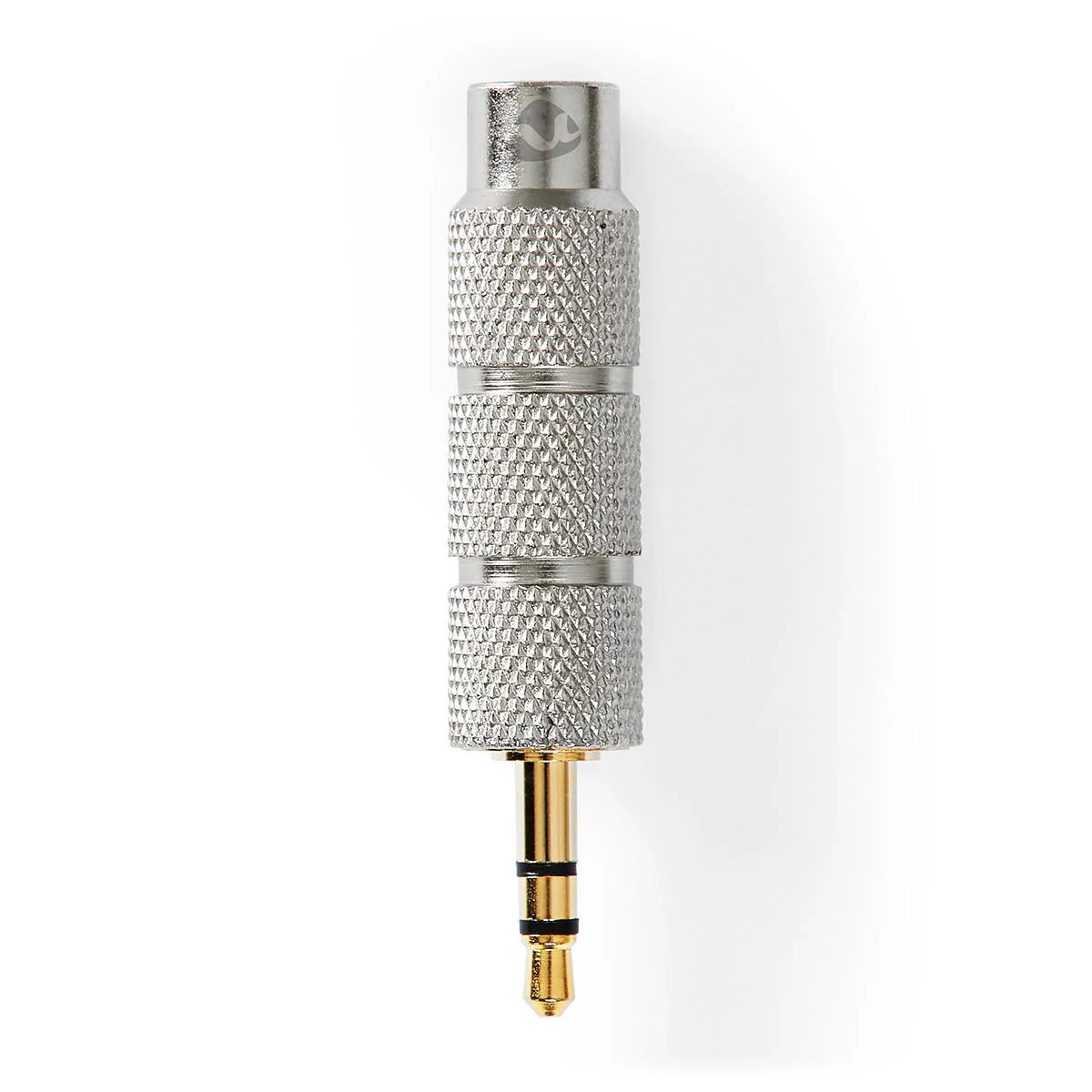 Stereo-Audioadapter 3,5 mm Male - 6,35 mm Female - Verguld - Image 6
