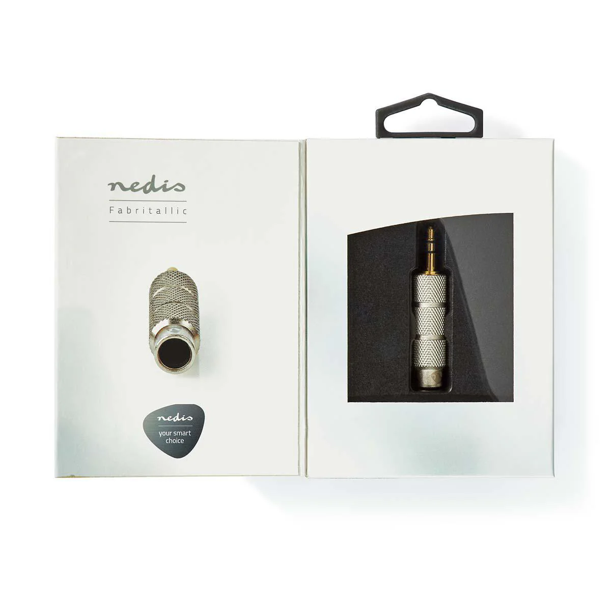 Stereo-Audioadapter 3,5 mm Male - 6,35 mm Female - Verguld - Image 9