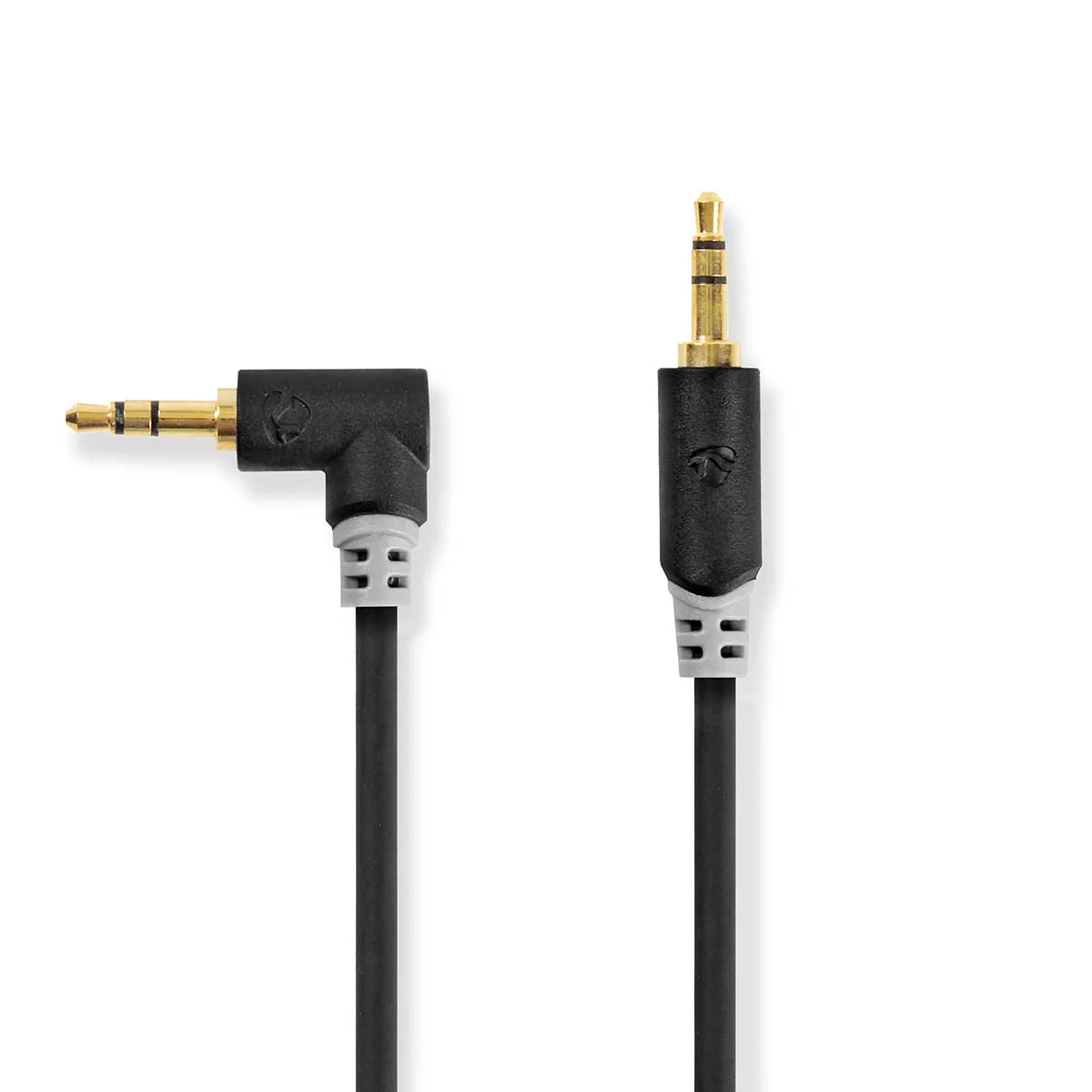 Stereo-Audiokabel 3,5 mm Male - 3,5 mm Male - Verguld