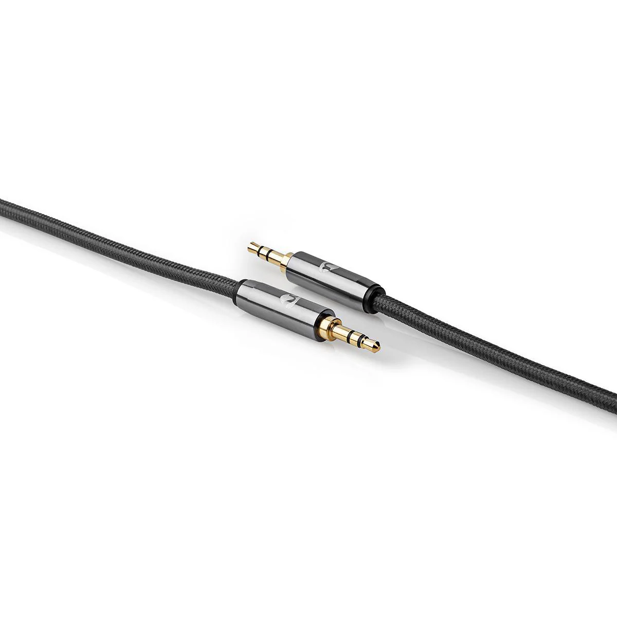 Stereo-Audiokabel 3,5 mm Male - 3,5 mm Male - Verguld - Image 4