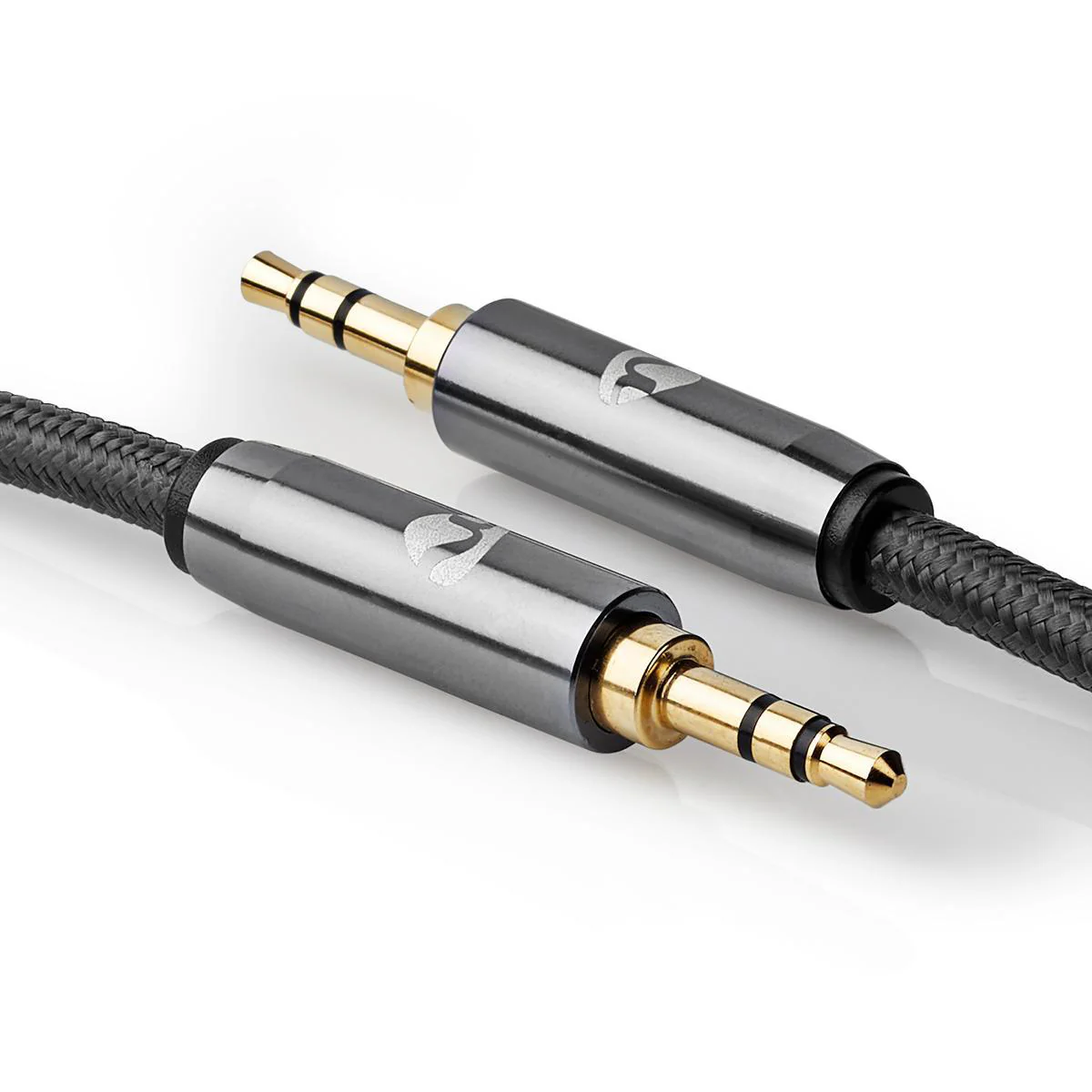 Stereo-Audiokabel 3,5 mm Male - 3,5 mm Male - Verguld - Image 5