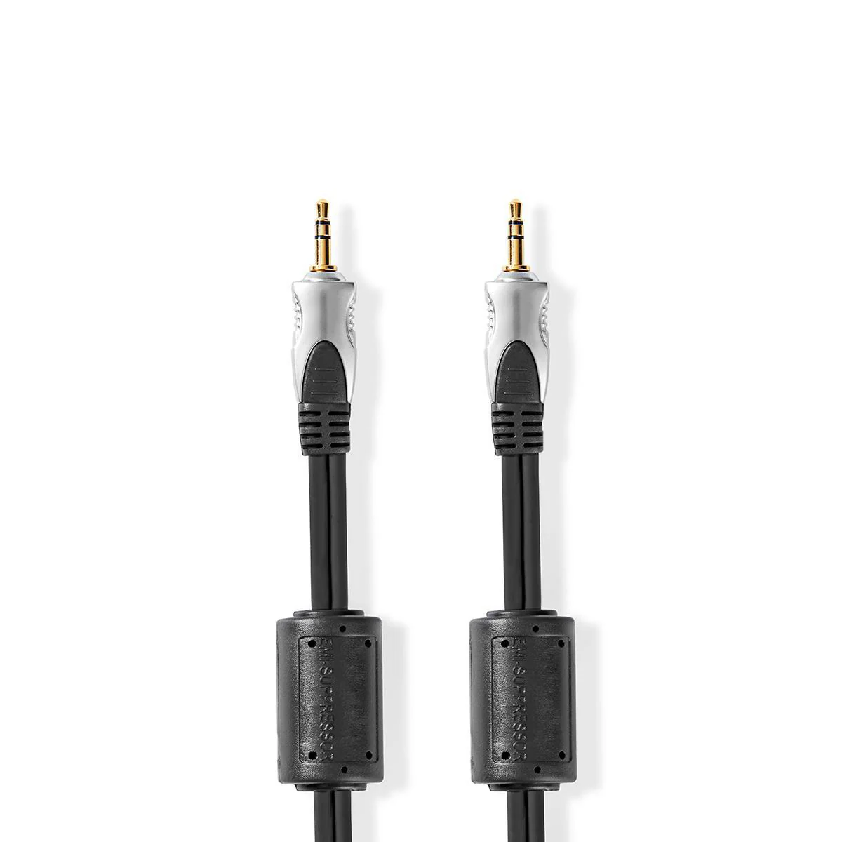 Stereo-Audiokabel 3,5 mm Male - 3,5 mm Male - Verguld