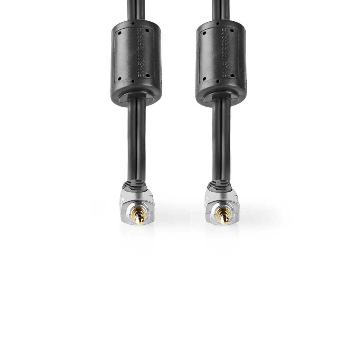 Stereo-Audiokabel 3,5 mm Male - 3,5 mm Male - Verguld - Image 2