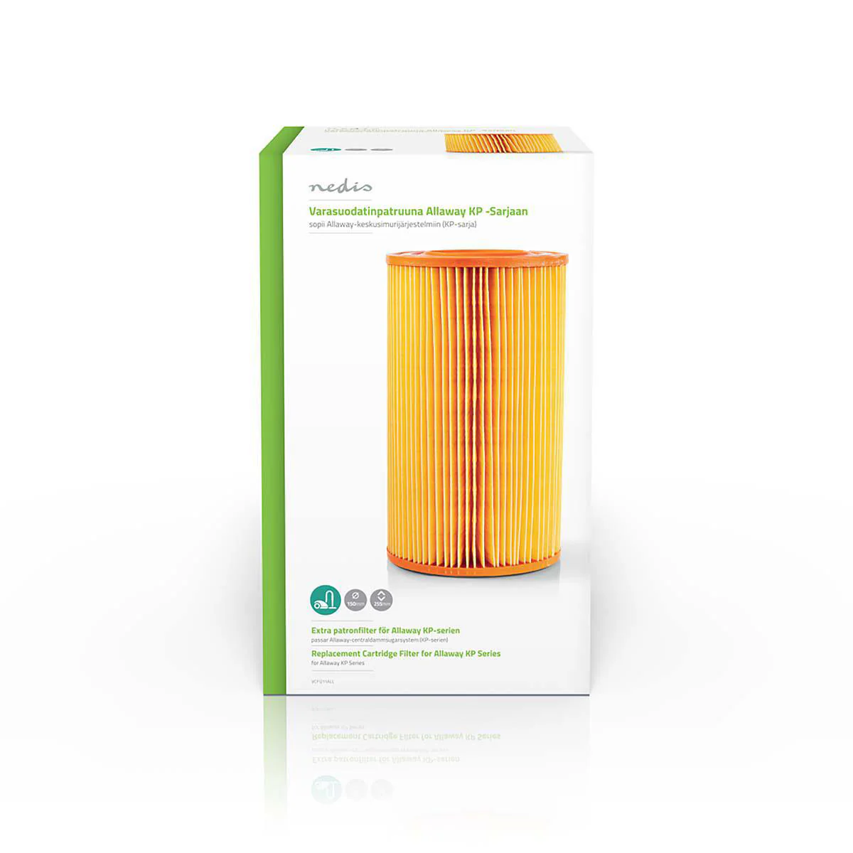 Stofzuiger Cartridge-Filter Vervanging voor: Allaway - KP-Series - Motorfilter - Image 4