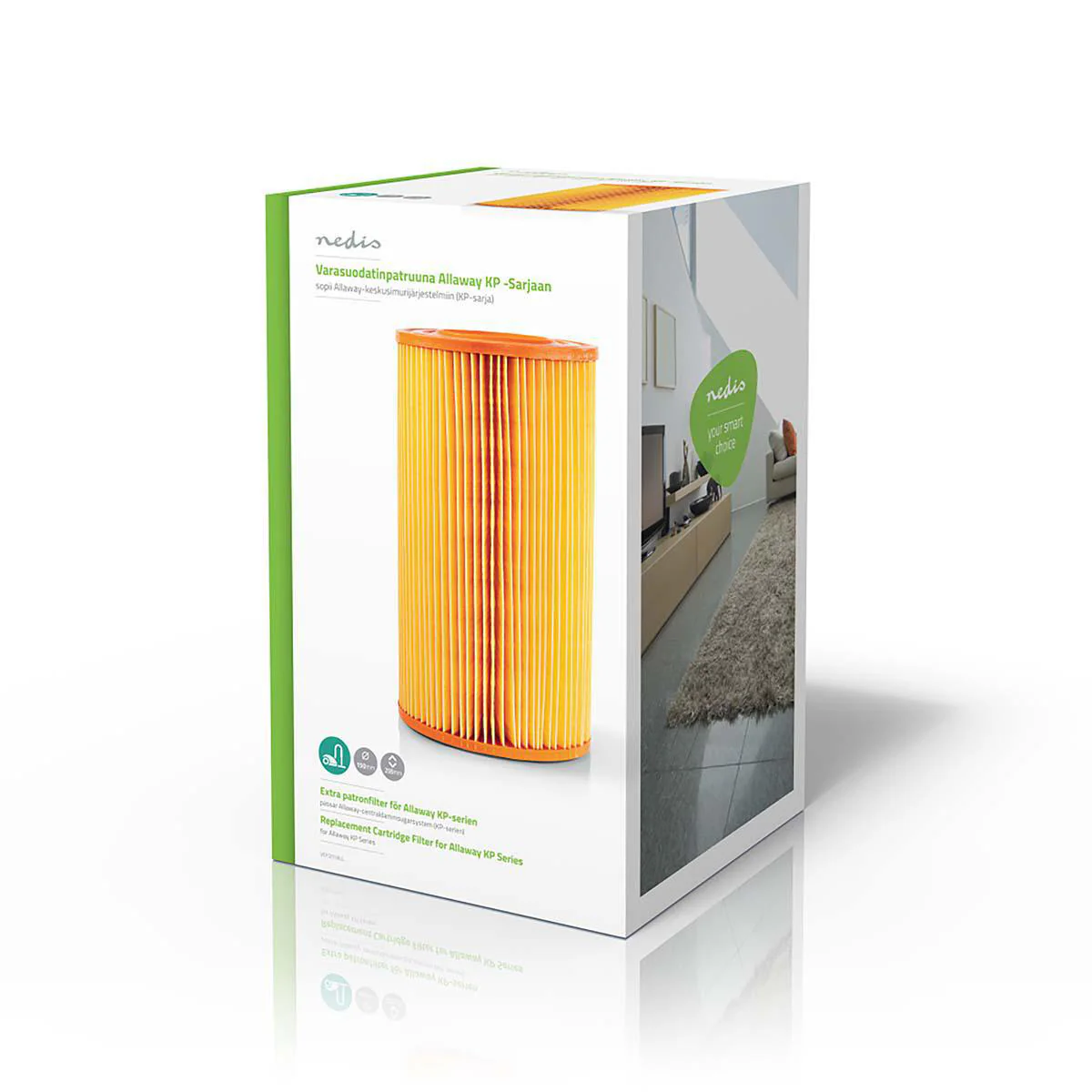 Stofzuiger Cartridge-Filter Vervanging voor: Allaway - KP-Series - Motorfilter - Image 5