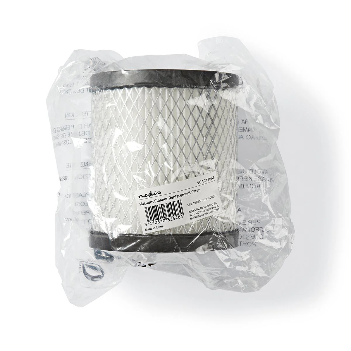 Stofzuiger Cartridge-Filter Vervanging voor: Nedis® - VCAC118BK - Motorfilter - Image 3