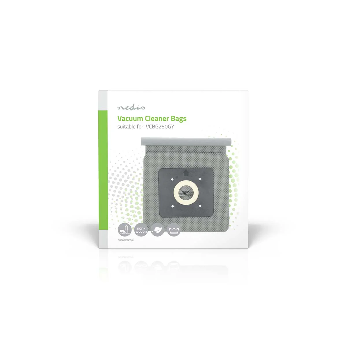 Stofzuigerzak 1 Stuks - Stof - Meest verkocht voor: Nedis® VCBG250GY - Image 2