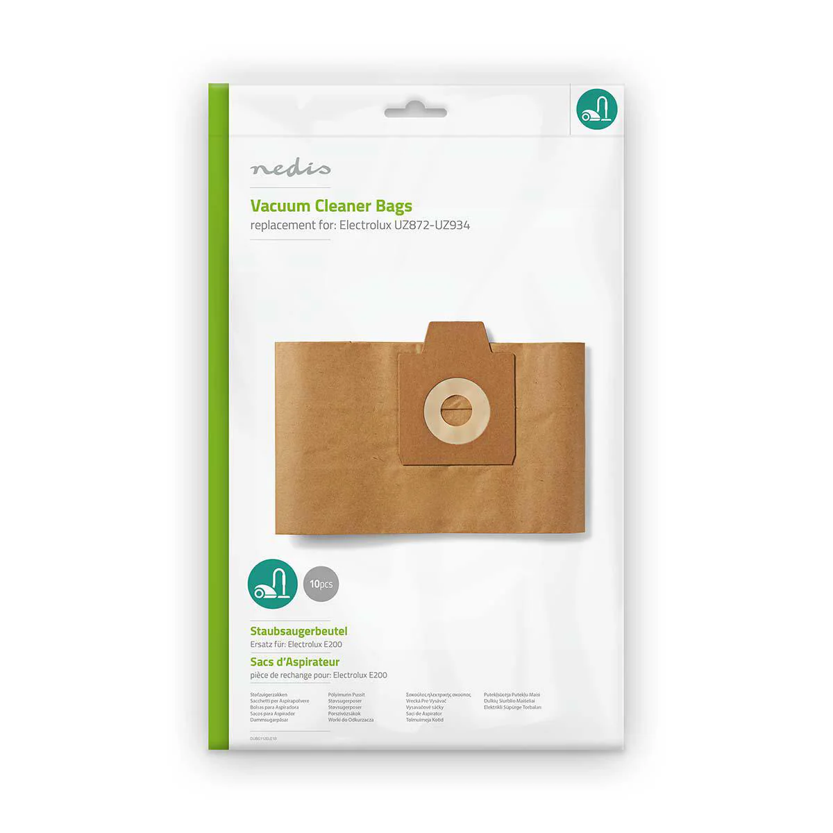 Stofzuigerzak 10 Stuks - Papier - Meest verkocht voor: Electrolux / Nilfisk GD930