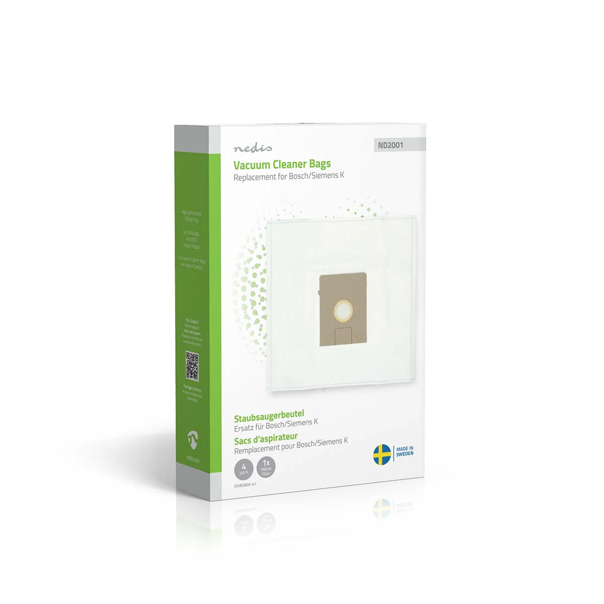 Stofzuigerzak 4 Stuks - Synthetisch - Meest verkocht voor: Bosch / Siemens Arriva - Smiley K - Image 4