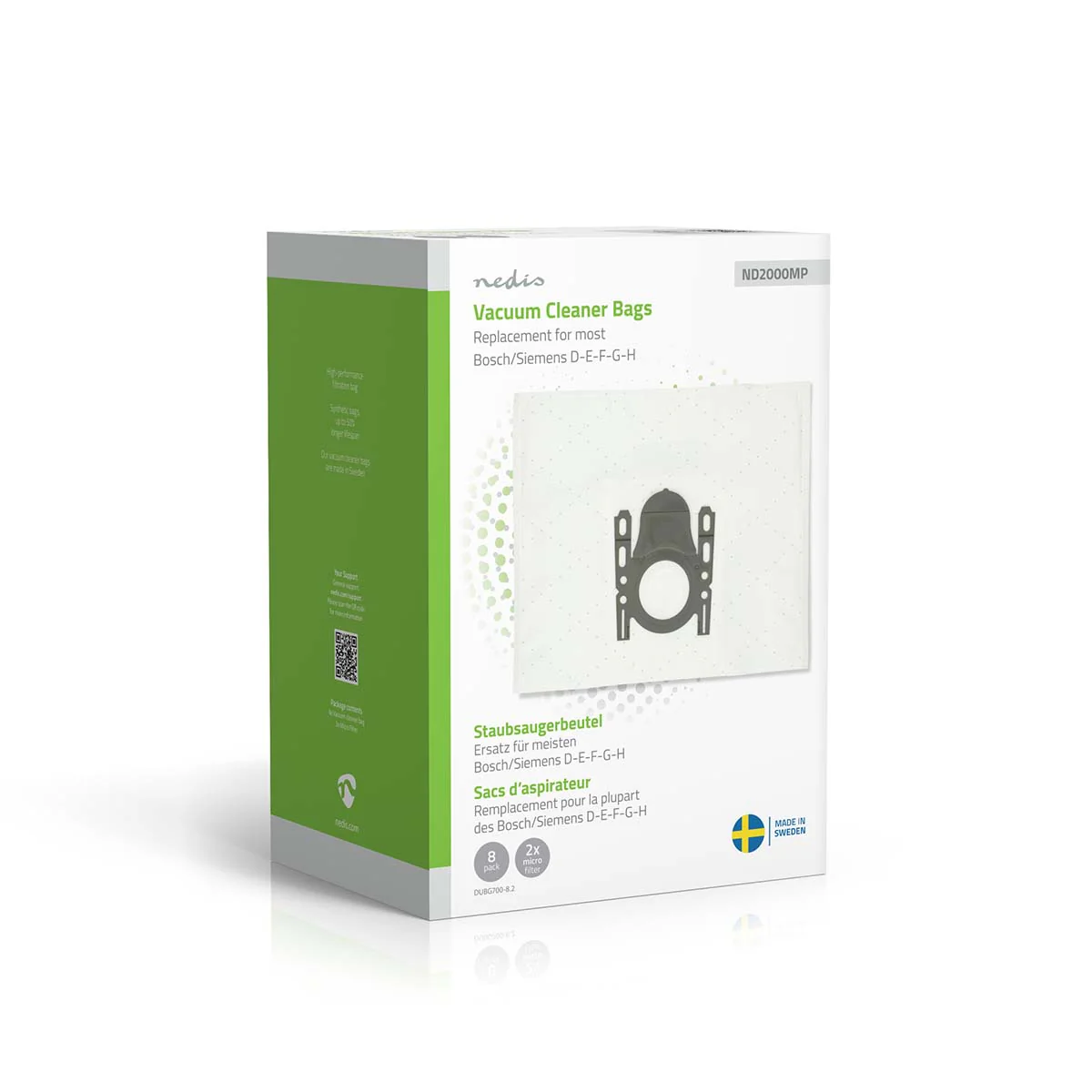 Stofzuigerzak 8 Stuks - Synthetisch - Meest verkocht voor: Bosch / Siemens D - E - F - G - H - Image 5