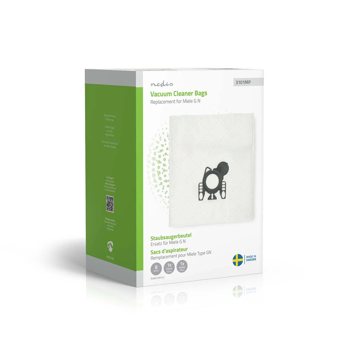 Stofzuigerzak 8 Stuks - Synthetisch - Meest verkocht voor: Miele GN - Image 4