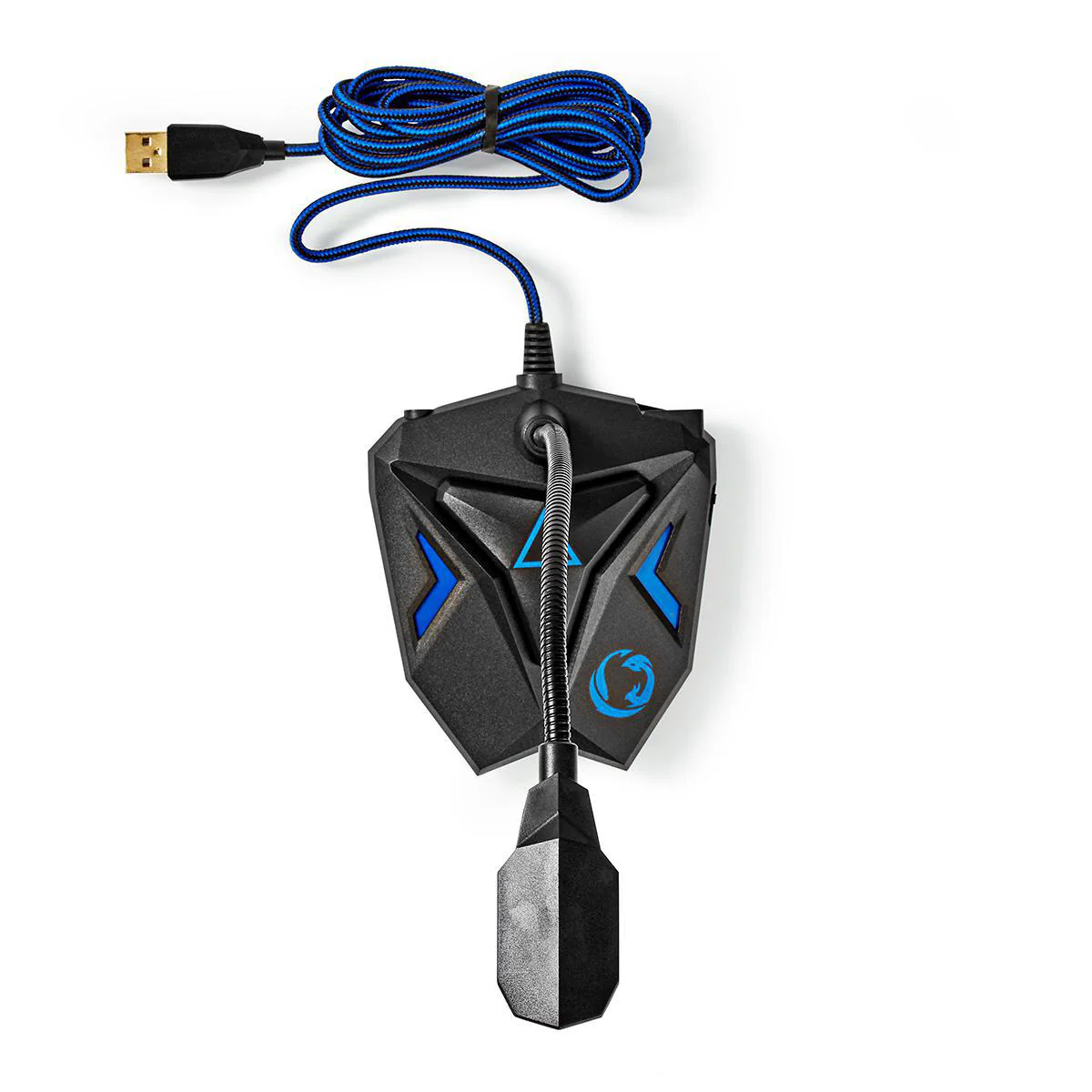 Streaming- en Gamingmicrofoon Apparaat: Desktop / Notebook - USB - Uitgangen audio / video / data: 1x 3.5 mm Audio Out - Image 12