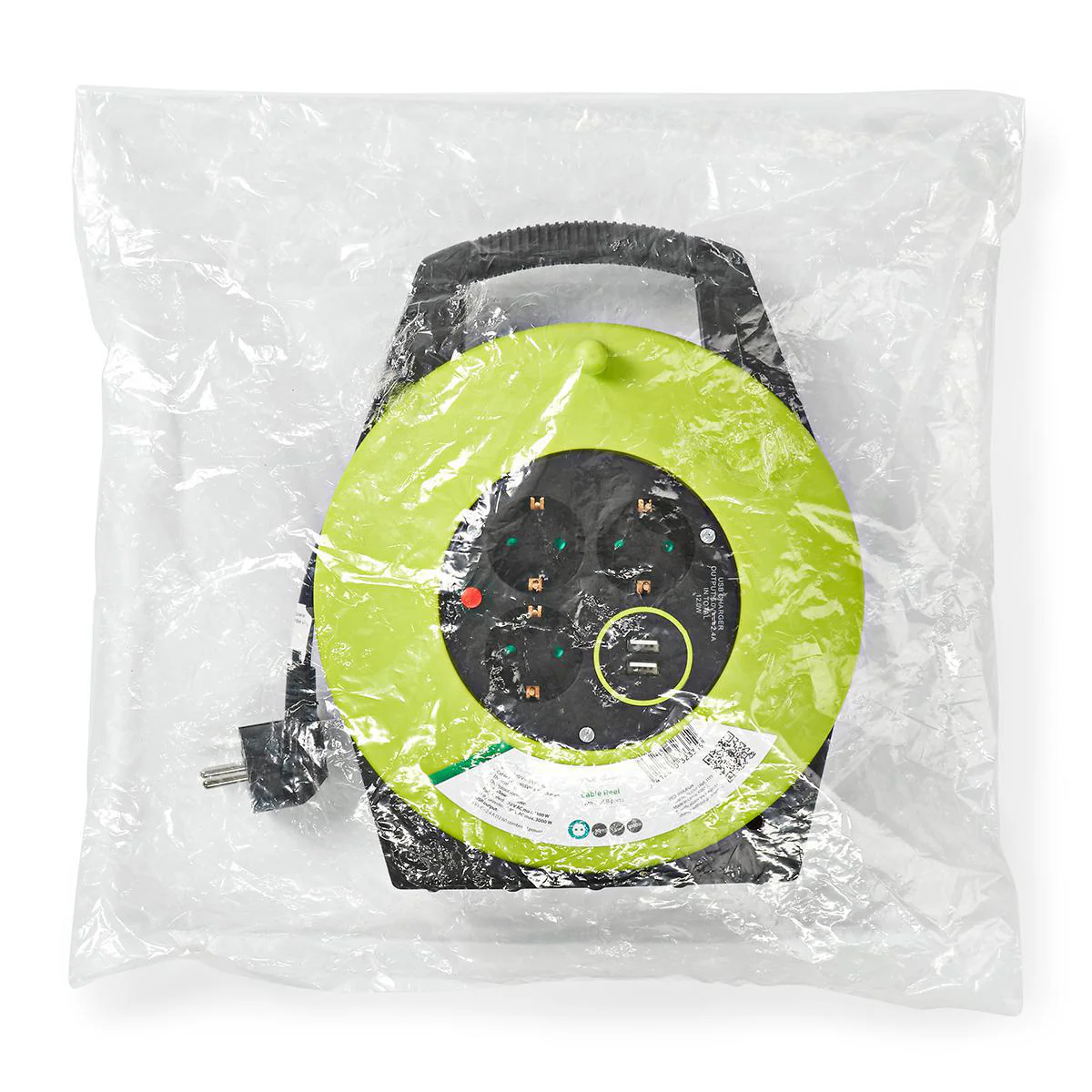 Stroomhaspel Randaarde stekker - 10.0m - 3000W - Image 6