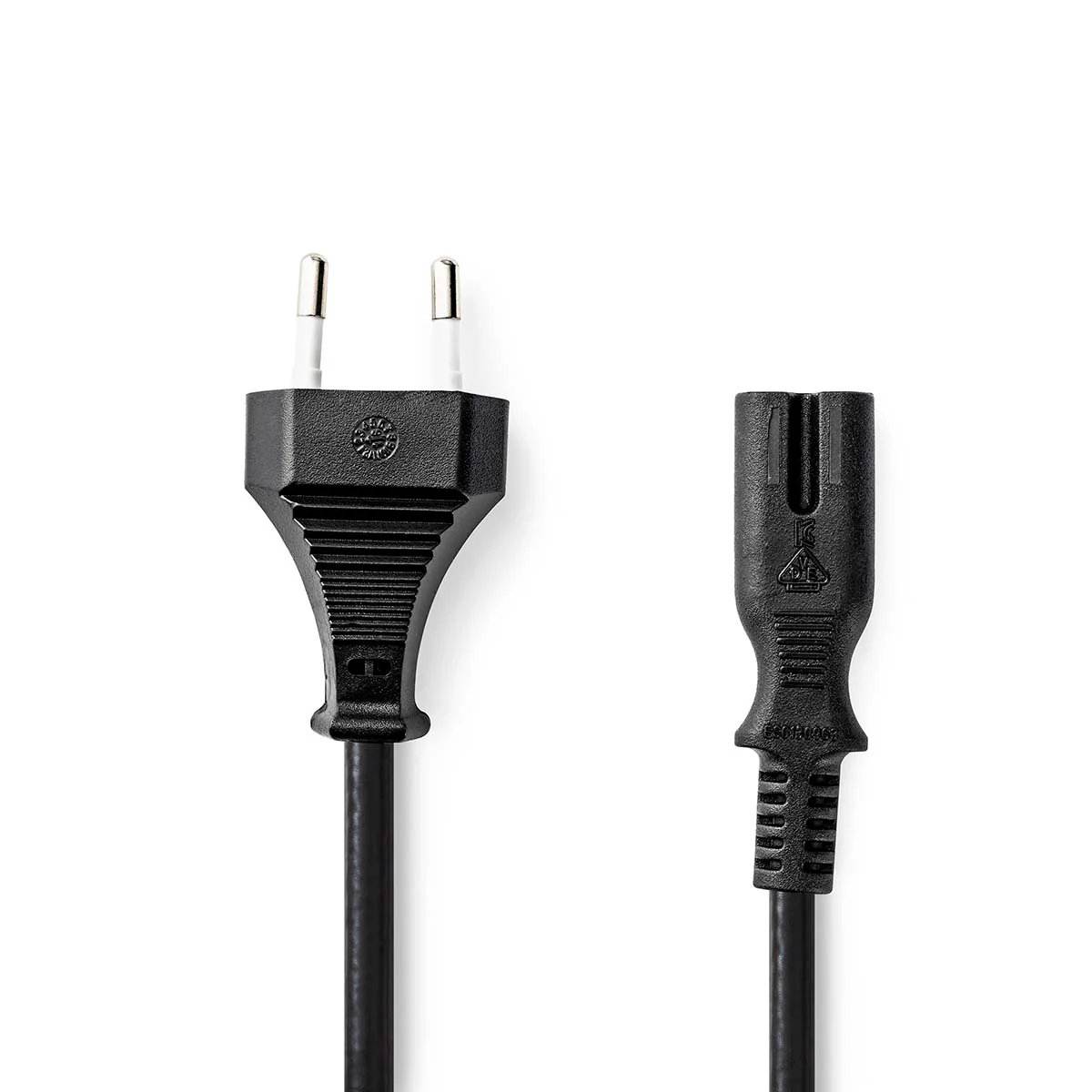 Stroomkabel Euro Male - IEC-320-C7 - Recht