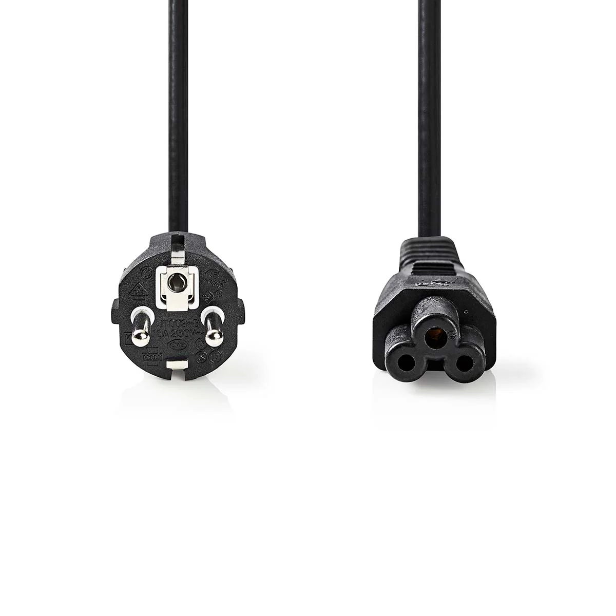 Stroomkabel Type F (CEE 7/7) Male - IEC-320-C5 - Recht - Image 2