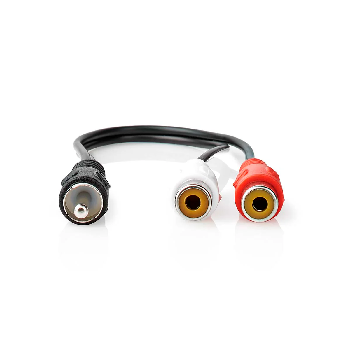Subwoofer-Kabel RCA Male - 2x RCA Female - Vernikkeld - Image 2