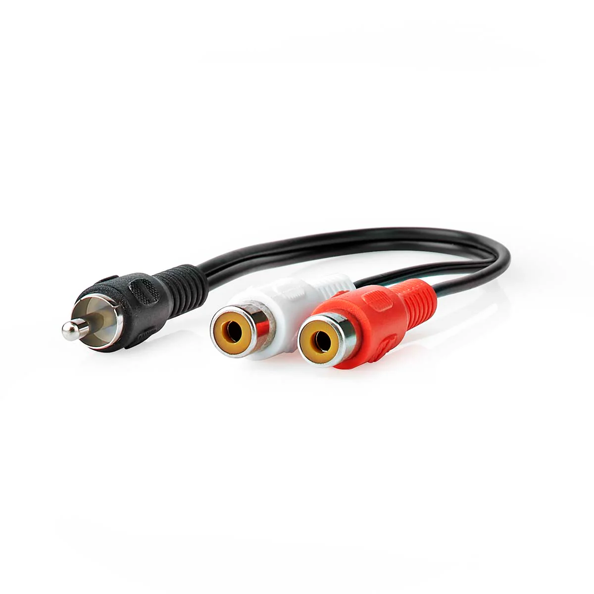 Subwoofer-Kabel RCA Male - 2x RCA Female - Vernikkeld - Image 5