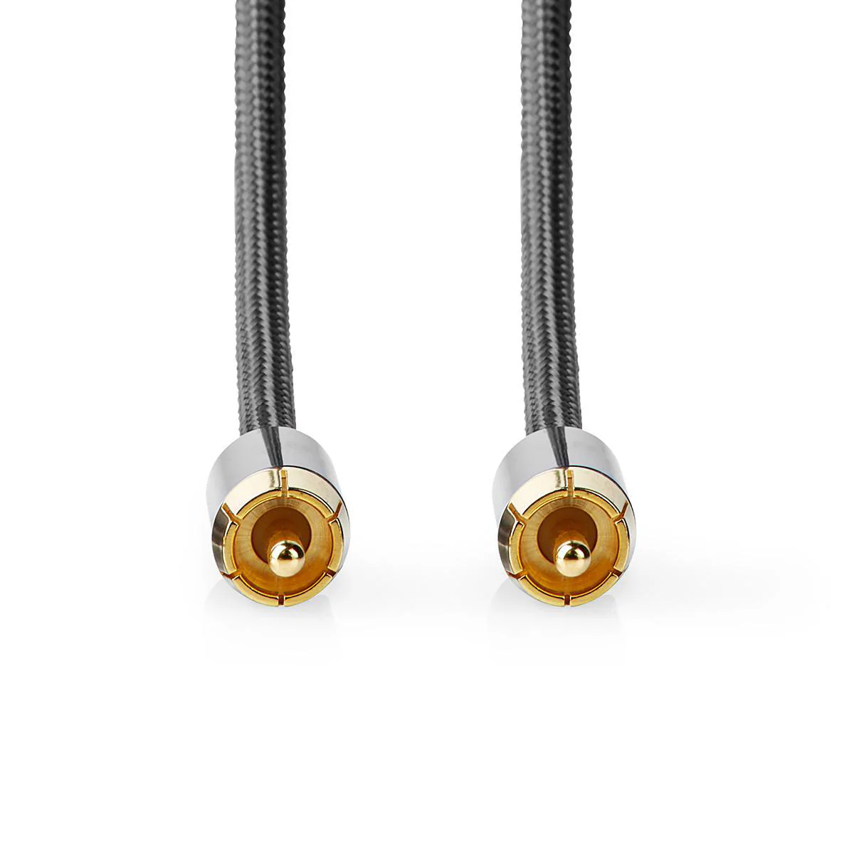 Subwoofer-Kabel RCA Male - RCA Male - Verguld - Image 2