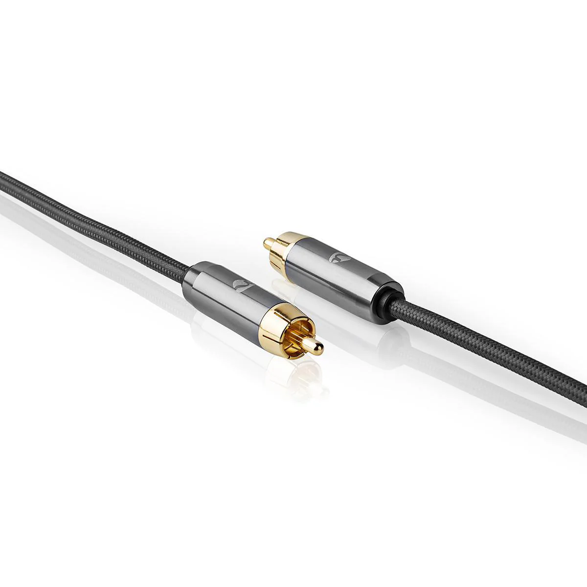 Subwoofer-Kabel RCA Male - RCA Male - Verguld - Image 4