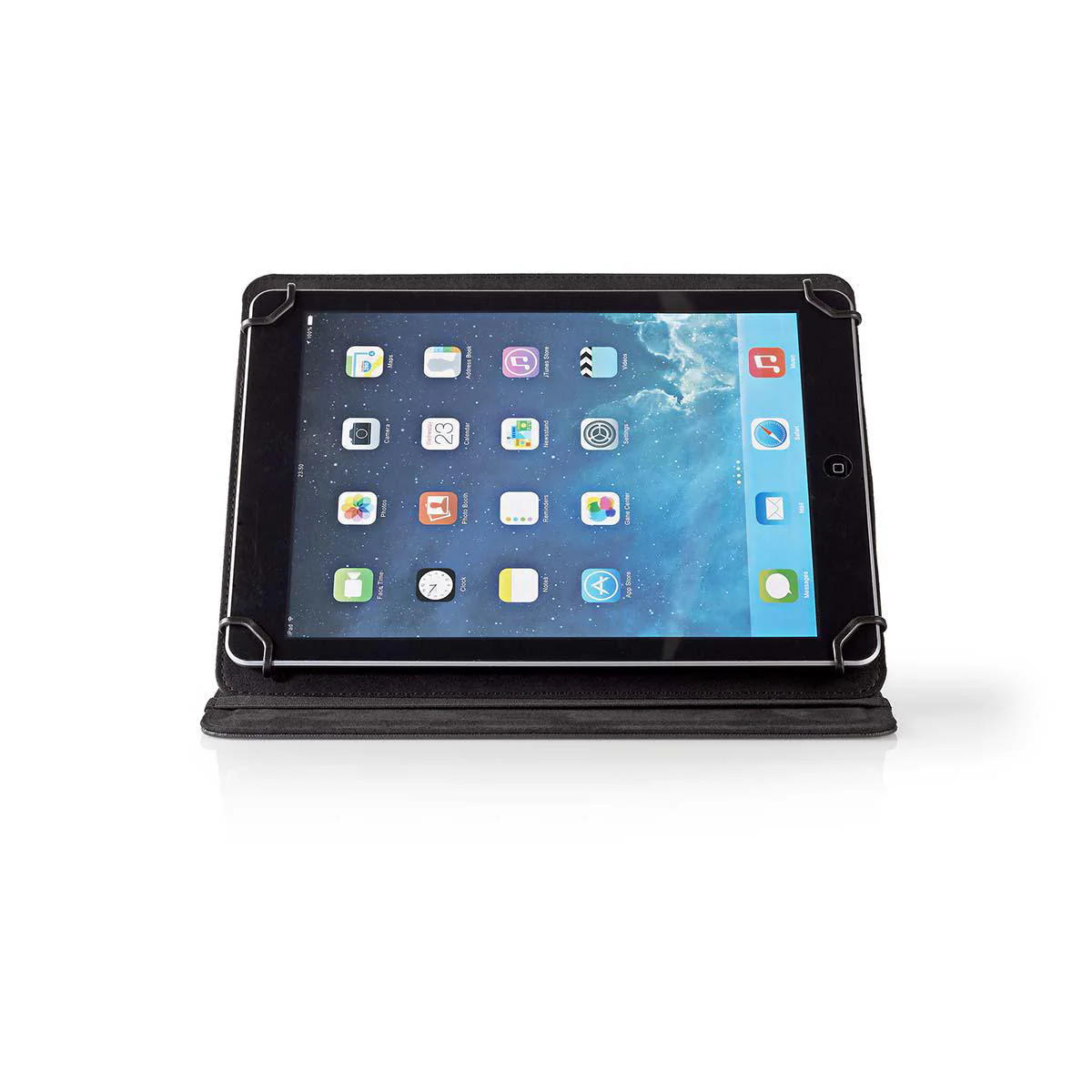 Tablet Folio Case Universeel - Zwart - PU - Image 6