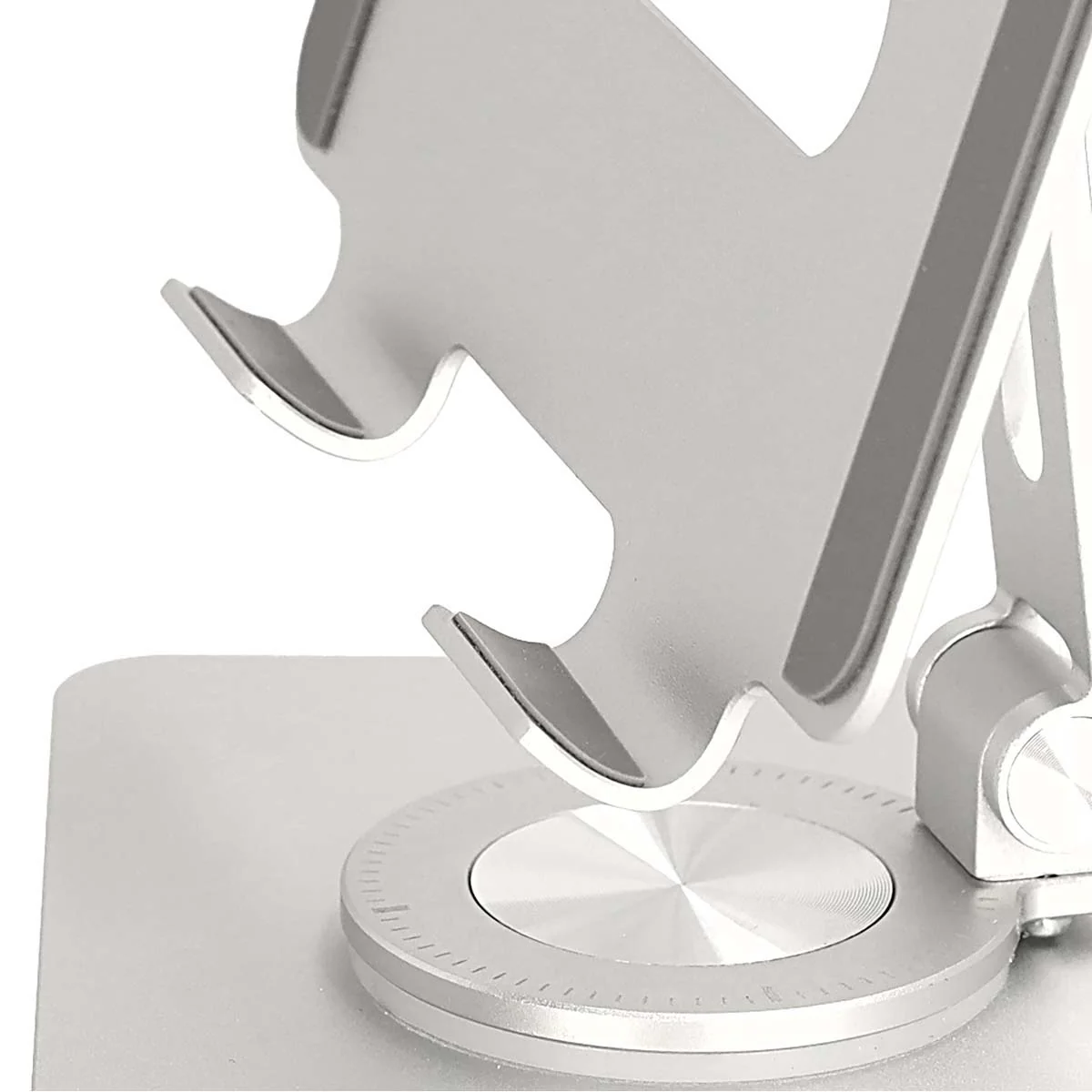 Tablet Standaard Draai- en Kantelbaar - Zilver - Image 11