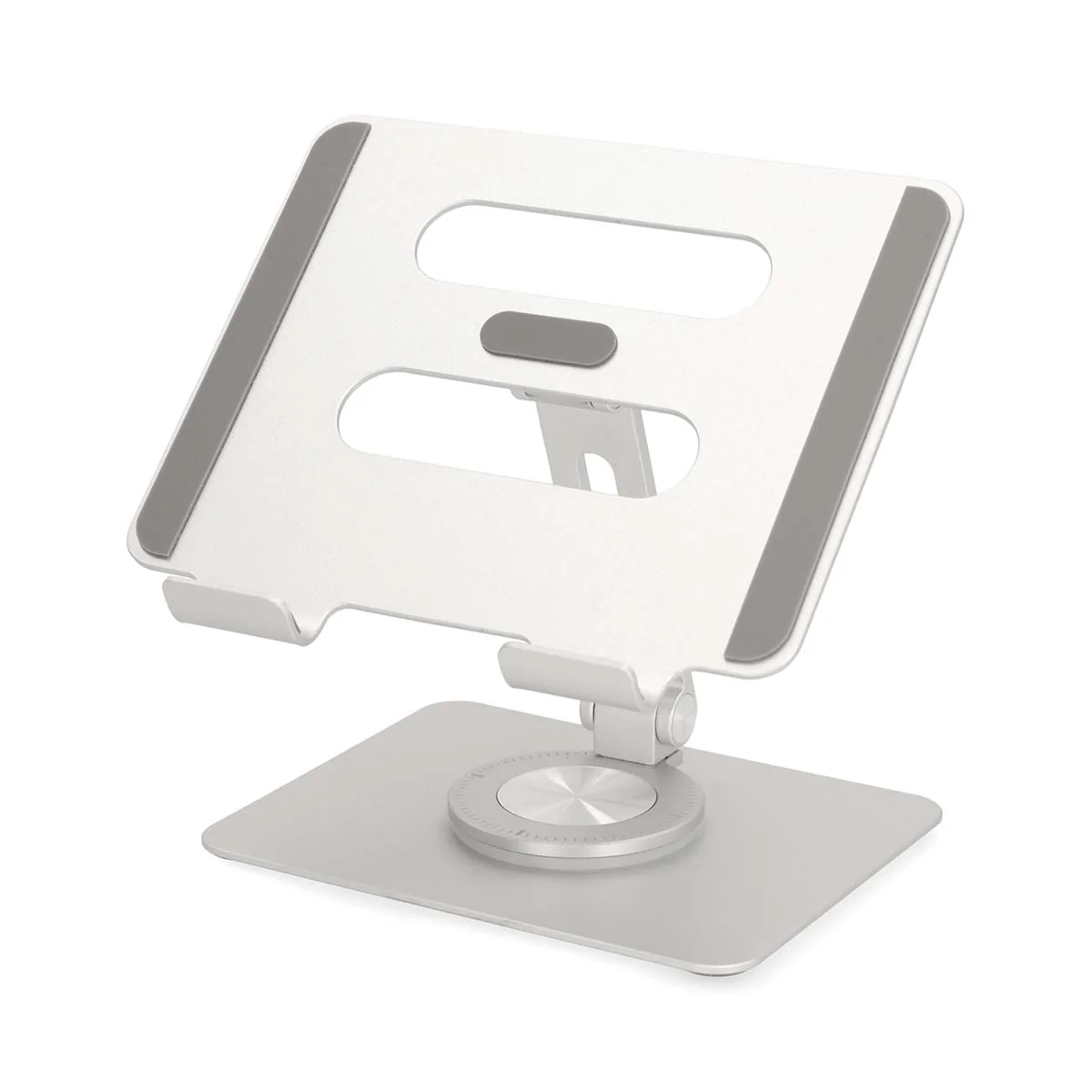 Tablet Standaard Draai- en Kantelbaar - Zilver - Image 6