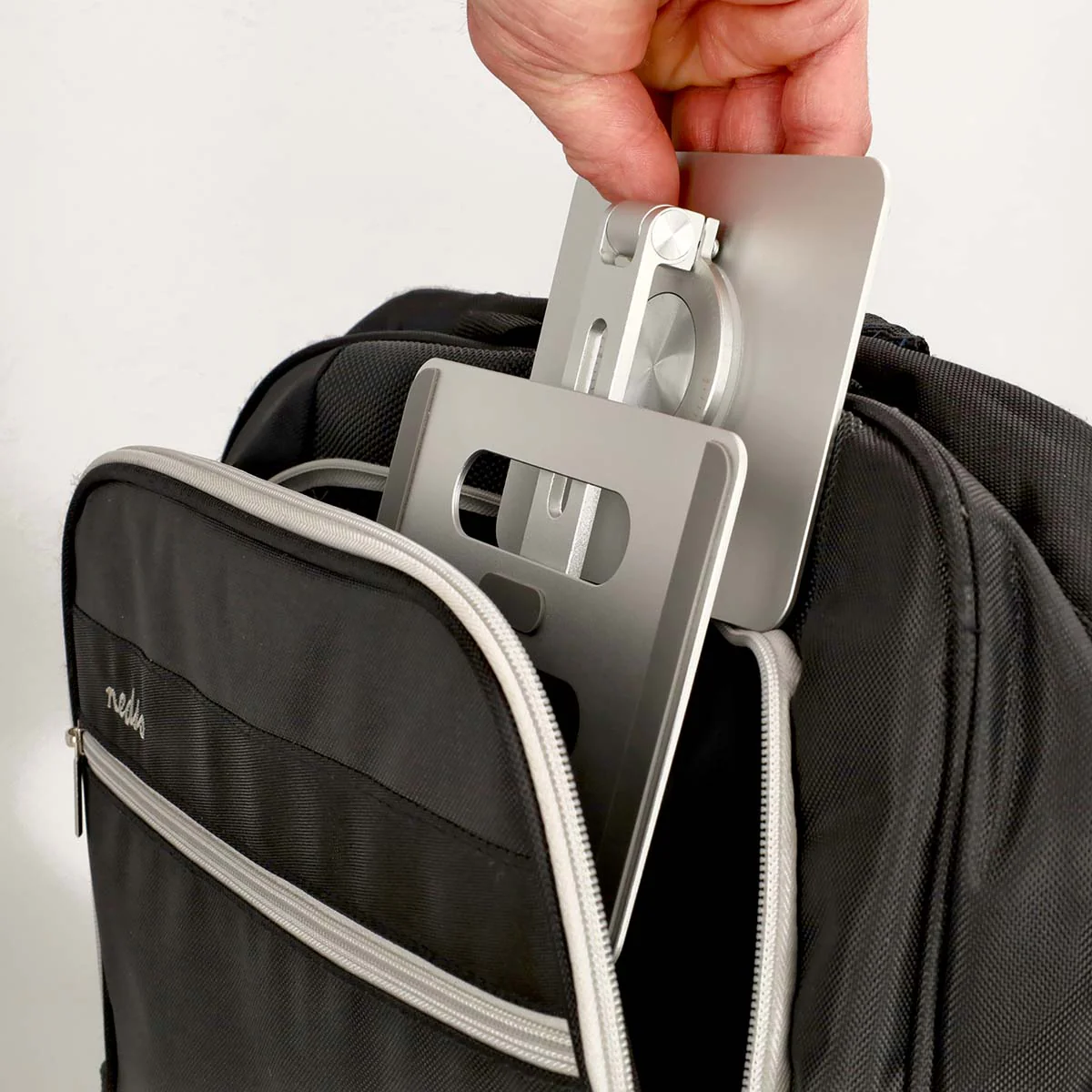 Tablet Standaard Draai- en Kantelbaar - Zilver - Image 8