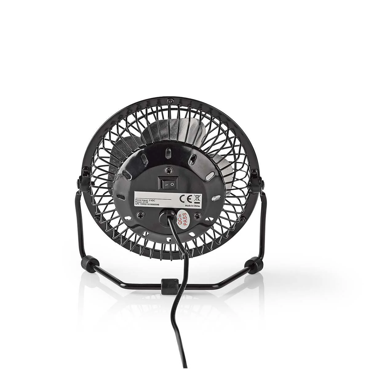 Tafelventilator USB Gevoed - Diameter: 100 mm - 3W - Image 3