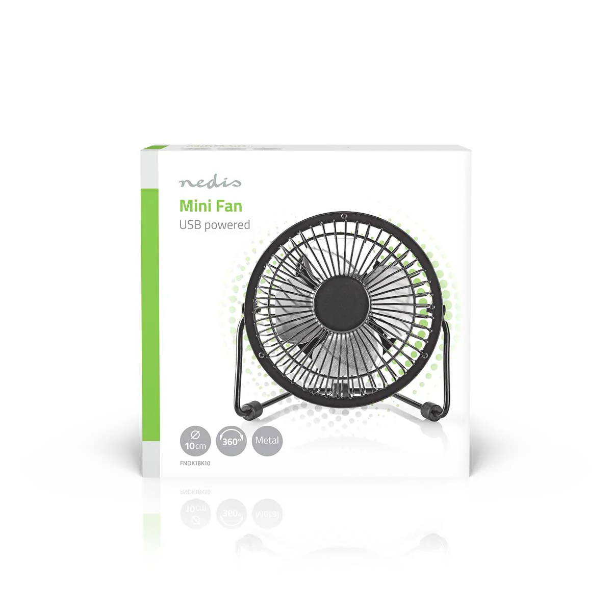Tafelventilator USB Gevoed - Diameter: 100 mm - 3W - Image 5