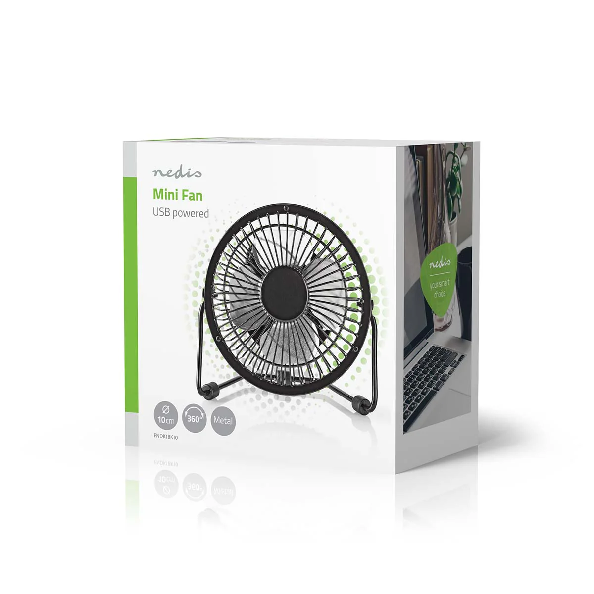 Tafelventilator USB Gevoed - Diameter: 100 mm - 3W - Image 6