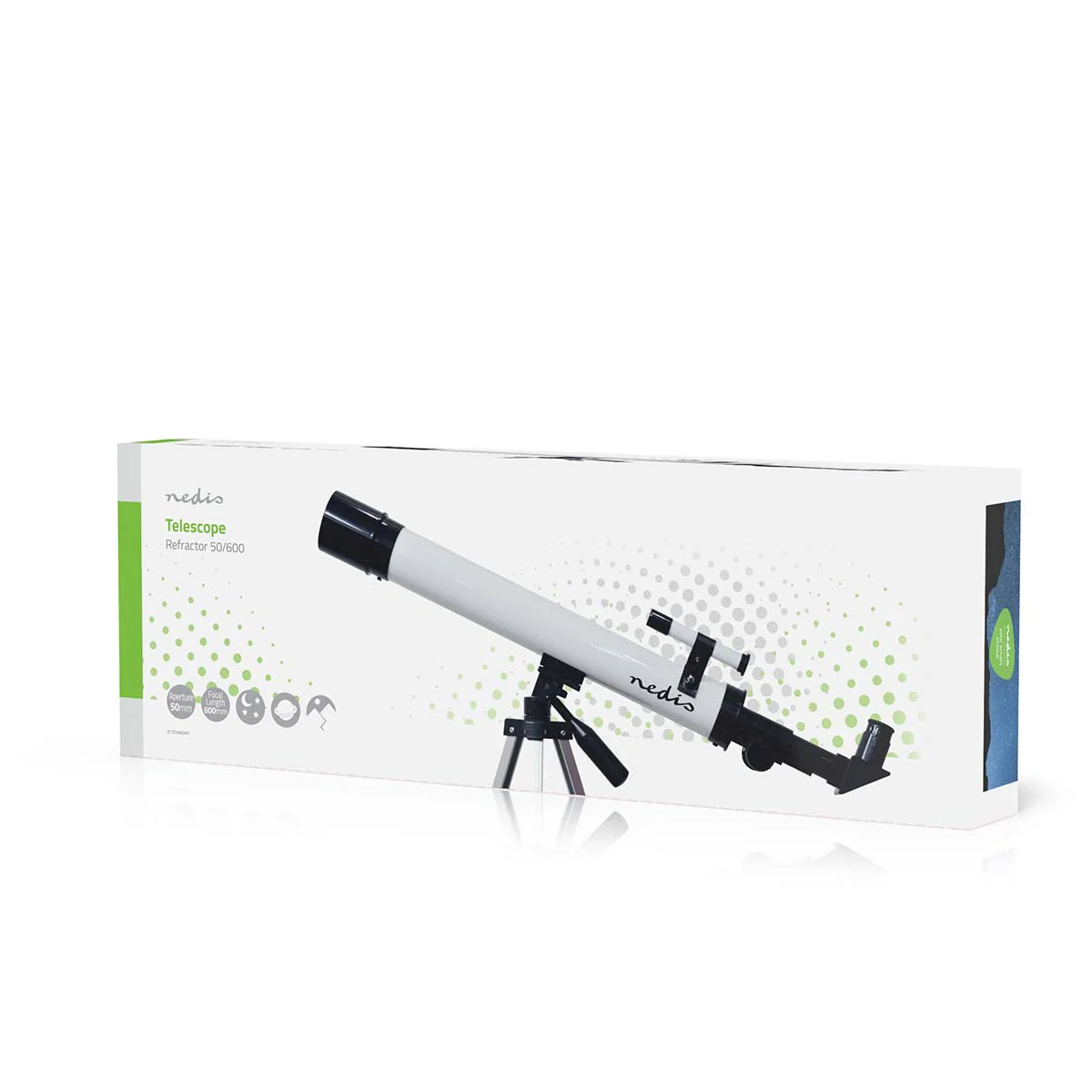 Telescoop Diafragma: 50 mm - Brandpuntsafstand: 600 mm - Finderscope: 5 x 24 - Image 12