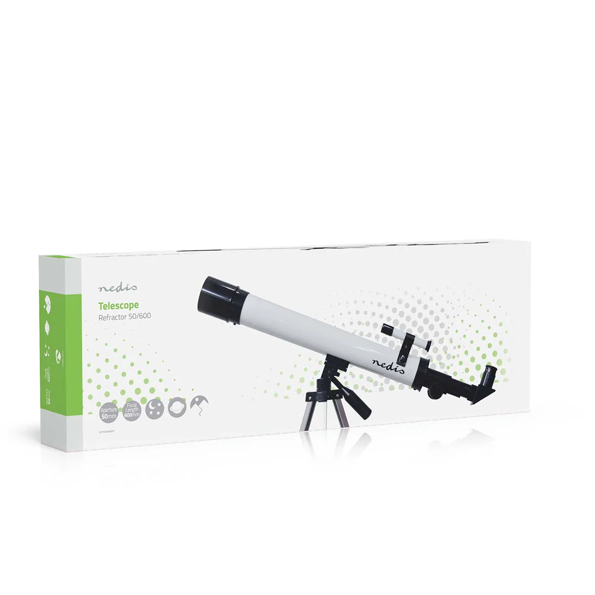 Telescoop Diafragma: 50 mm - Brandpuntsafstand: 600 mm - Finderscope: 5 x 24 - Image 13