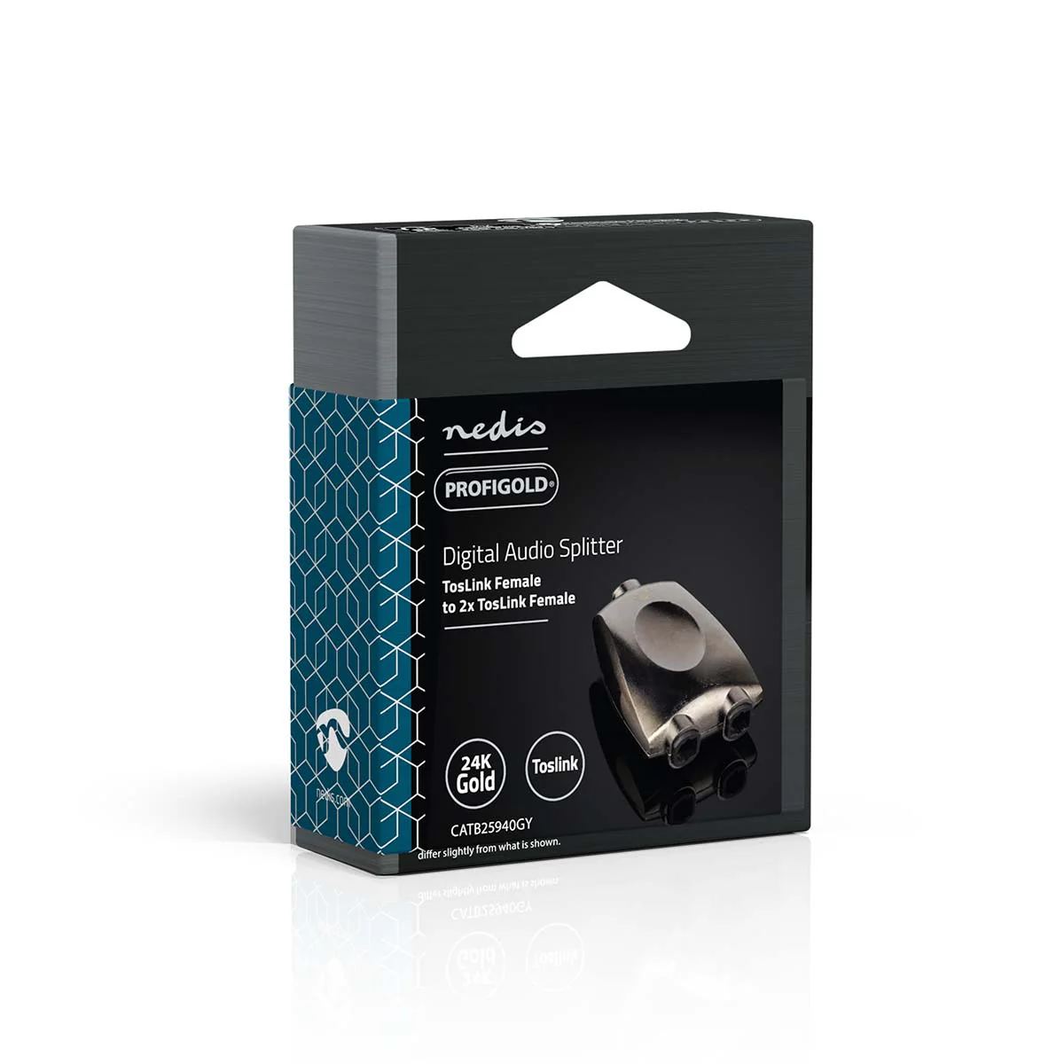 TosLink-Adapter Toslink Female - 2x TosLink Female - Splitter - Image 10