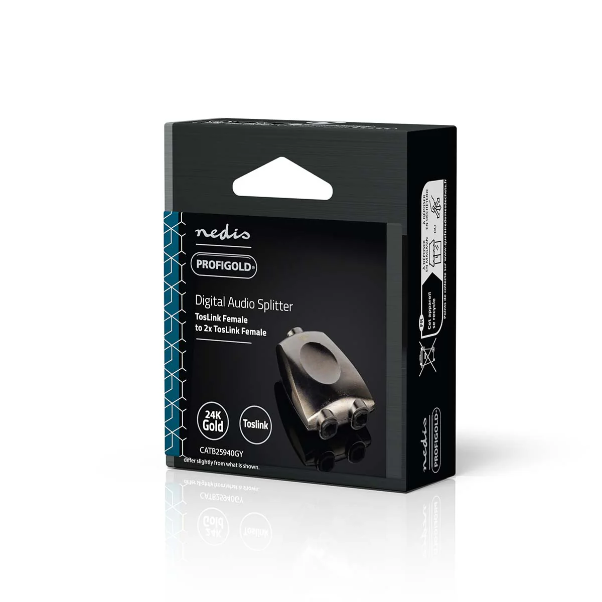 TosLink-Adapter Toslink Female - 2x TosLink Female - Splitter - Image 9