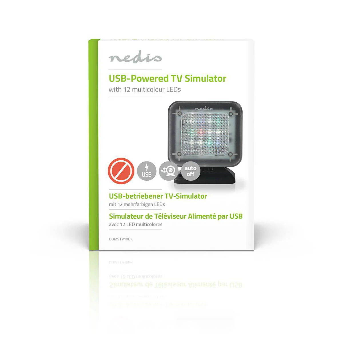 TV-Simulator USB Gevoed - Binnen - Zwart - Image 7