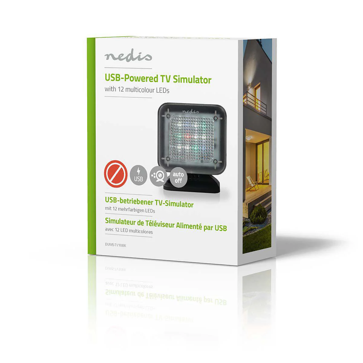 TV-Simulator USB Gevoed - Binnen - Zwart - Image 8