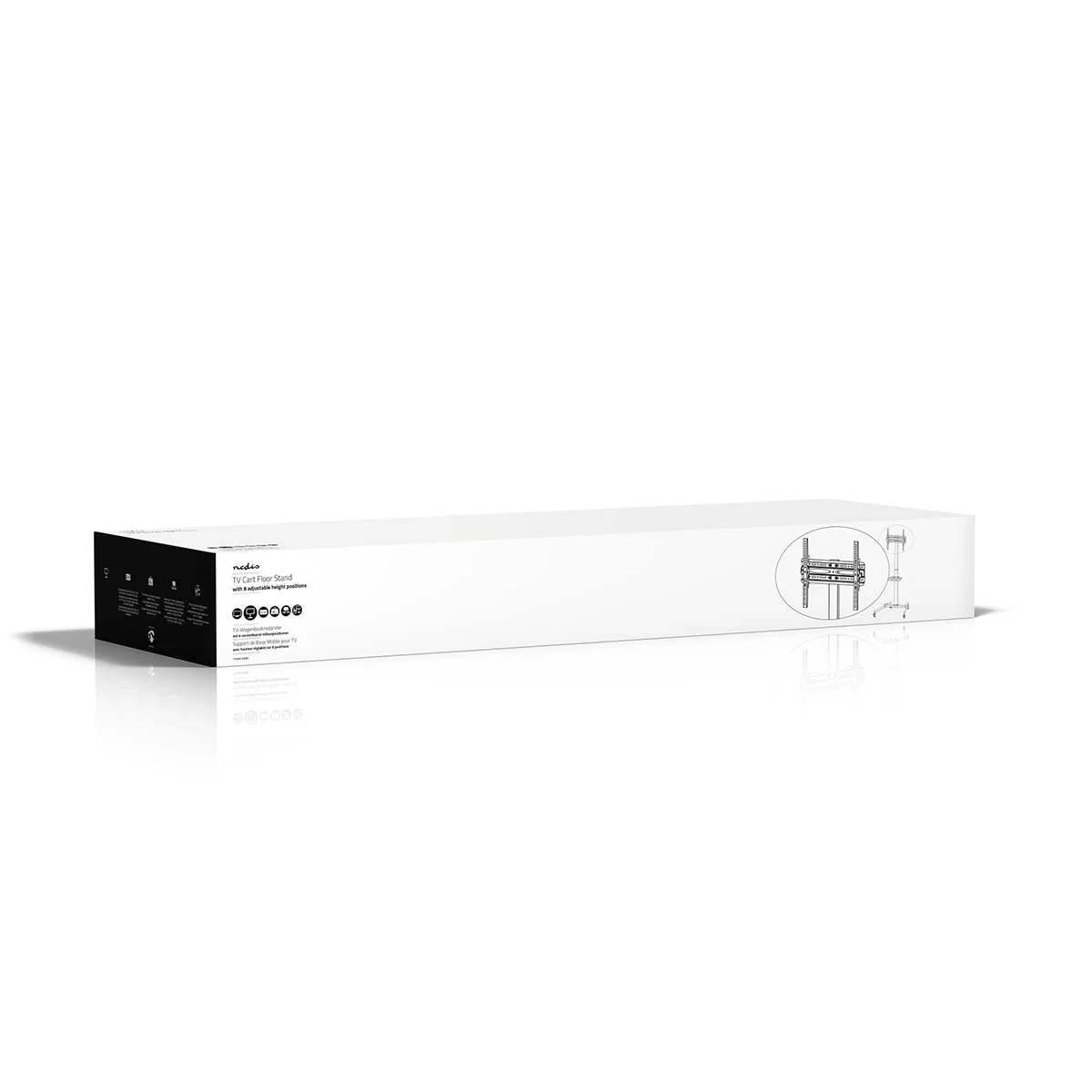 TV Vloerstandaard 32 - 55" - Maximaal schermgewicht: 35 kg - Premium Kolomontwerp - Image 10