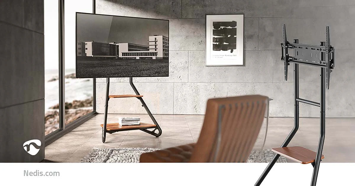TV Vloerstandaard 37 - 75" - Maximaal schermgewicht: 40 kg - Bauhaus Design - Image 14