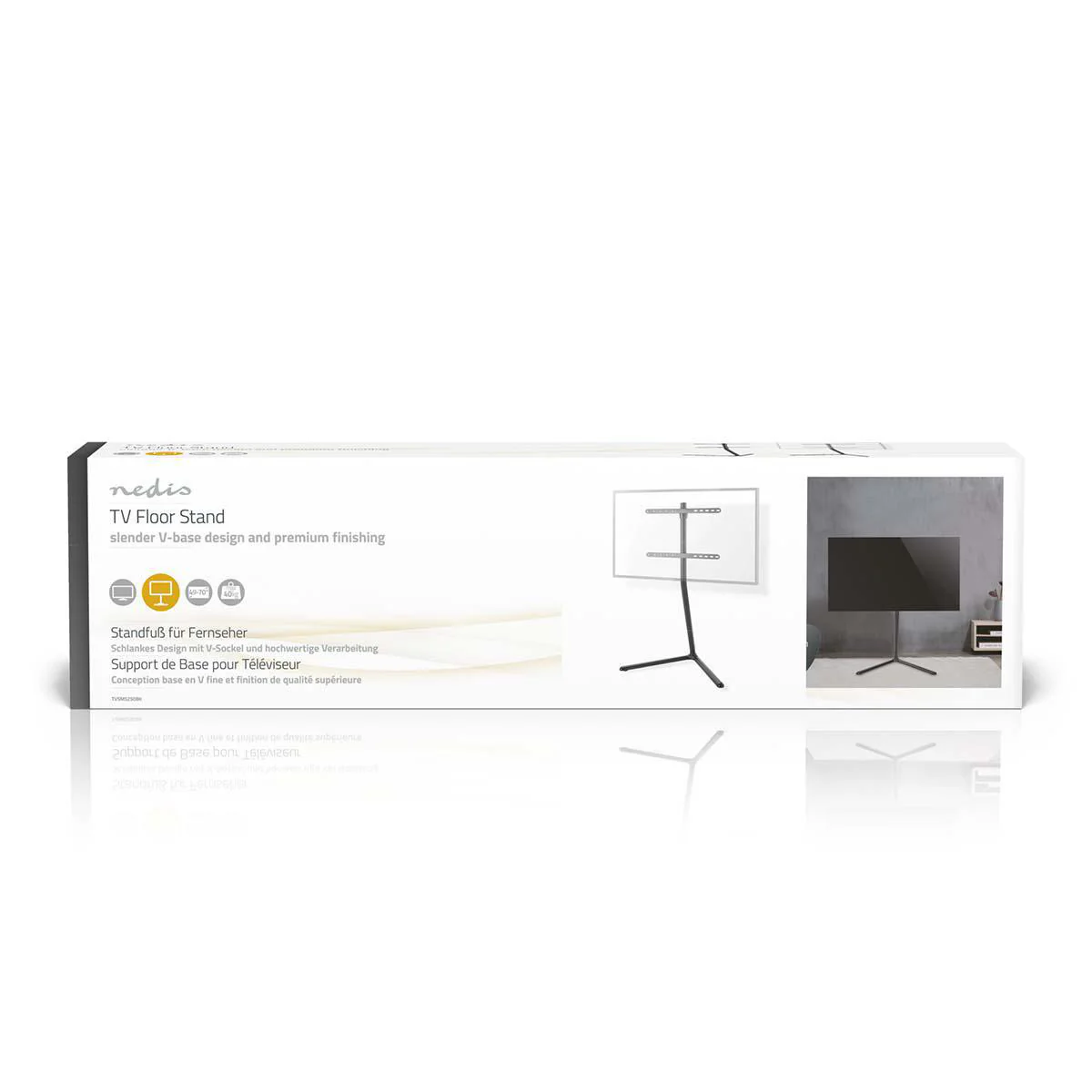 TV Vloerstandaard 49 - 70" - Maximaal schermgewicht: 40 kg - V-shape Design - Image 14