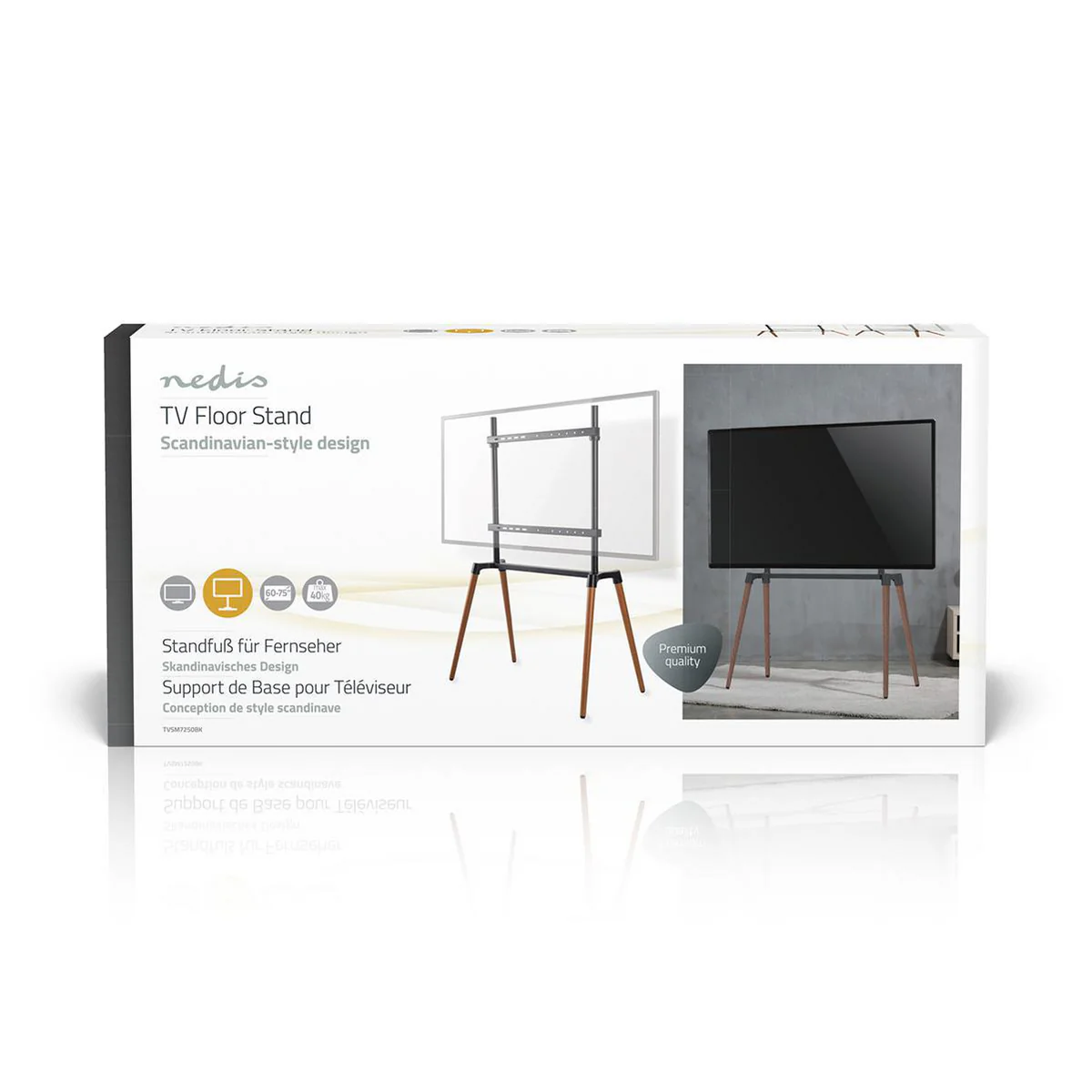 TV Vloerstandaard 60 - 75" - Maximaal schermgewicht: 40 kg - Scandinavian Design - Image 13