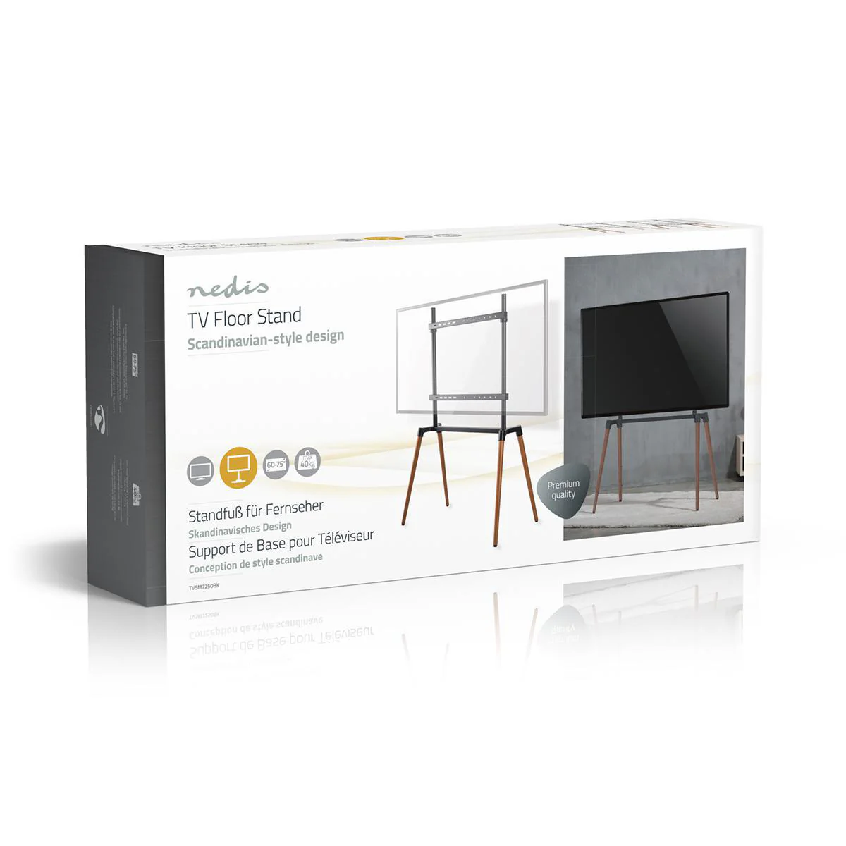 TV Vloerstandaard 60 - 75" - Maximaal schermgewicht: 40 kg - Scandinavian Design - Image 15