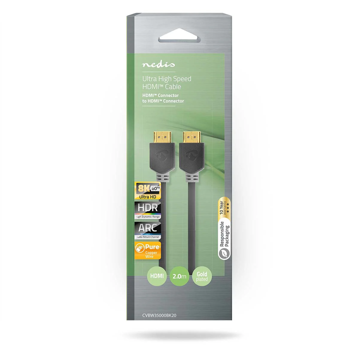 Ultra High Speed HDMI™-Kabel HDMI™ Connector - HDMI™ Connector - 8K@60Hz - Image 4