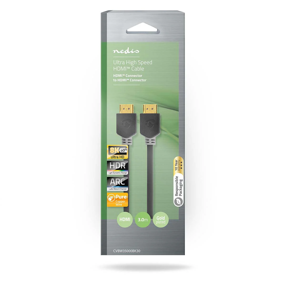 Ultra High Speed HDMI™-Kabel HDMI™ Connector - HDMI™ Connector - 8K@60Hz - Image 5