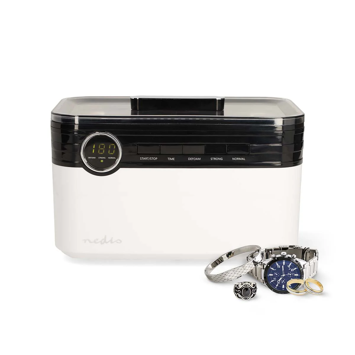 Ultrasone Juwelenreiniger Netvoeding - 220 - 240 V AC 50/60 Hz - 1.8l - Image 3